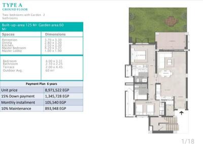 Studios und Apartments in der luxuriösen Residenz Veranda in Sahl Hasheesh. Zahlungsplan von bis zu 6 Jahren verfügbar.