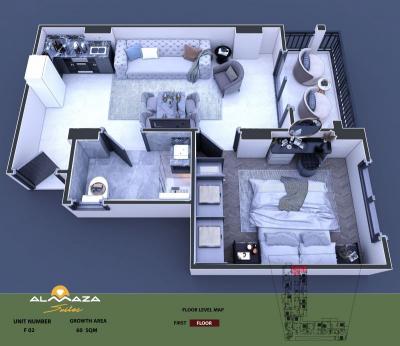 Ganz neu! Almaza Suites - neuer Wohnkomplex. Nur 36 Studios sowie 1- und 2-Zimmer-Wohnungen verfügbar! Liefertermin: Dezember 2025!