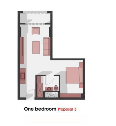 Studios und Wohnungen in der brandneuen Wohnanlage Atlantis