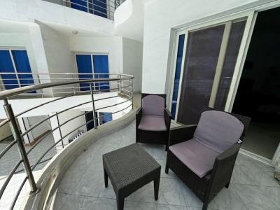 Studio mit großem Balkon und Meerblick in der Wohnanlage Diamond