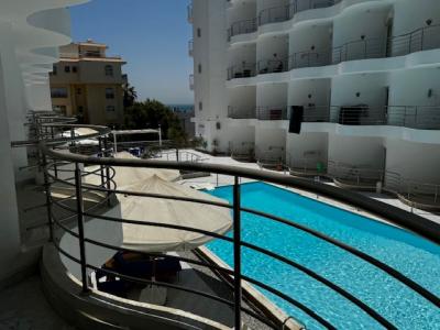 Studio mit großem Balkon und Meerblick in der Wohnanlage Diamond