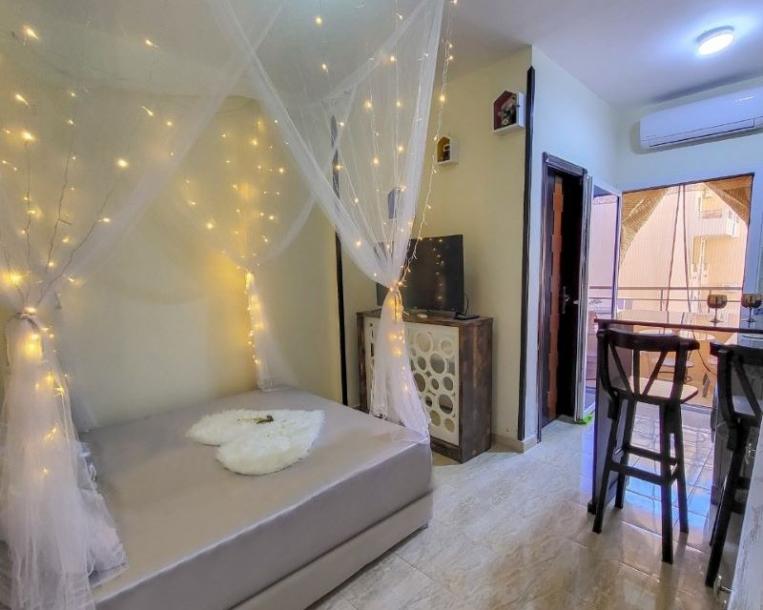 Möbliertes Studio mit Poolblick im Tiba Resort-6