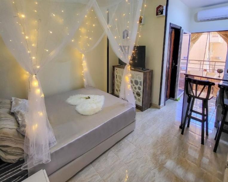 Möbliertes Studio mit Poolblick im Tiba Resort-9