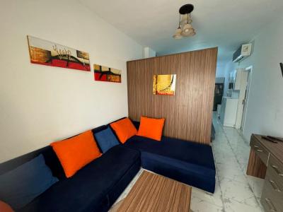 Studio mit Meerblick in einer Wohnanlage mit privatem Strand